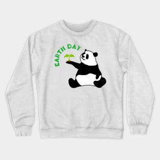 Panda's Earth Day Crewneck Sweatshirt